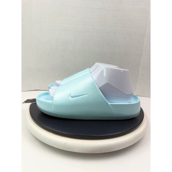 Nike Calm Slide SE Womens Size 9 Glacier Blue Sandals FV5940-400 Slip On Shoes - Picture 1 of 10